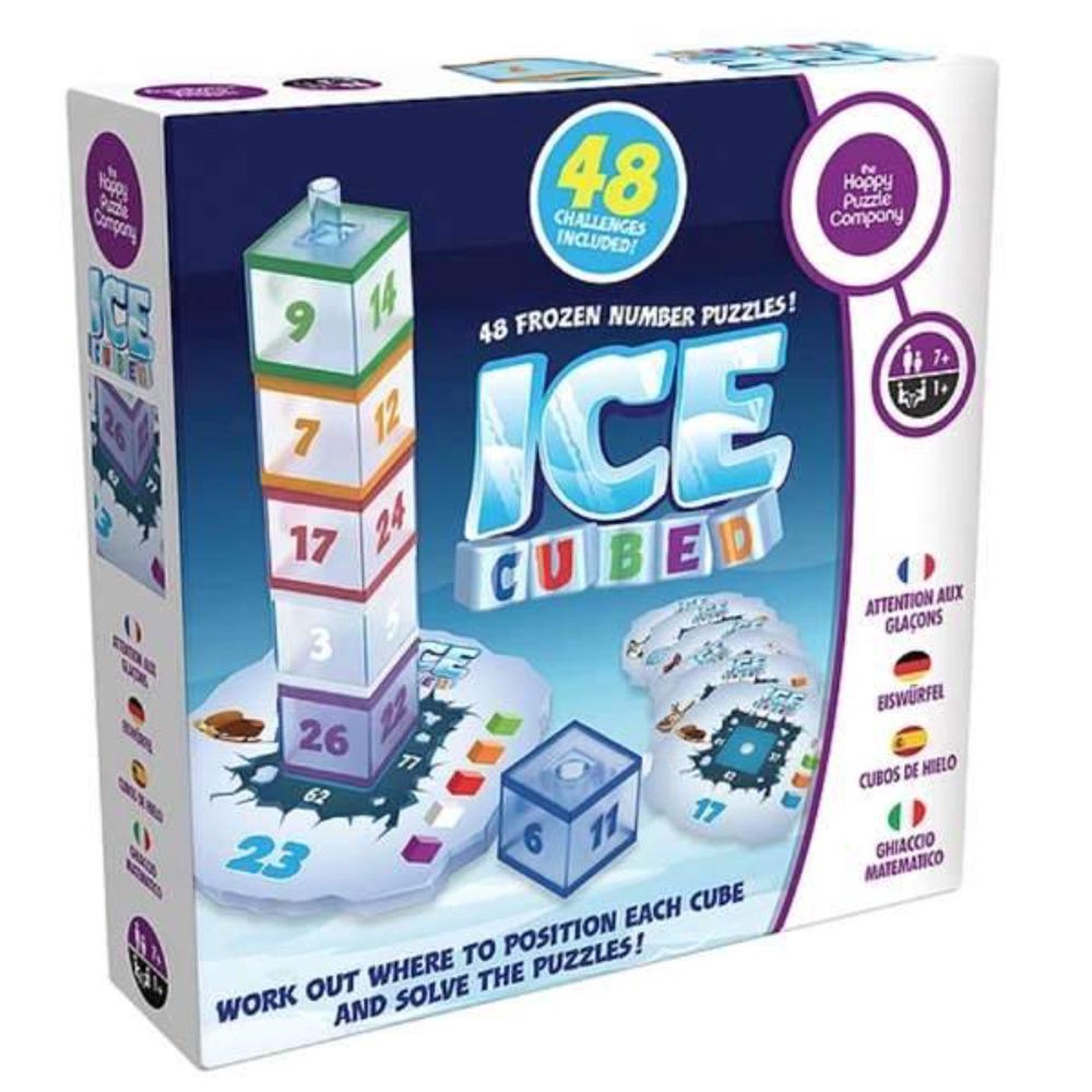 Ice Cubed - 48 Frozen Number Puzzles! | The Happy Puzzle Company